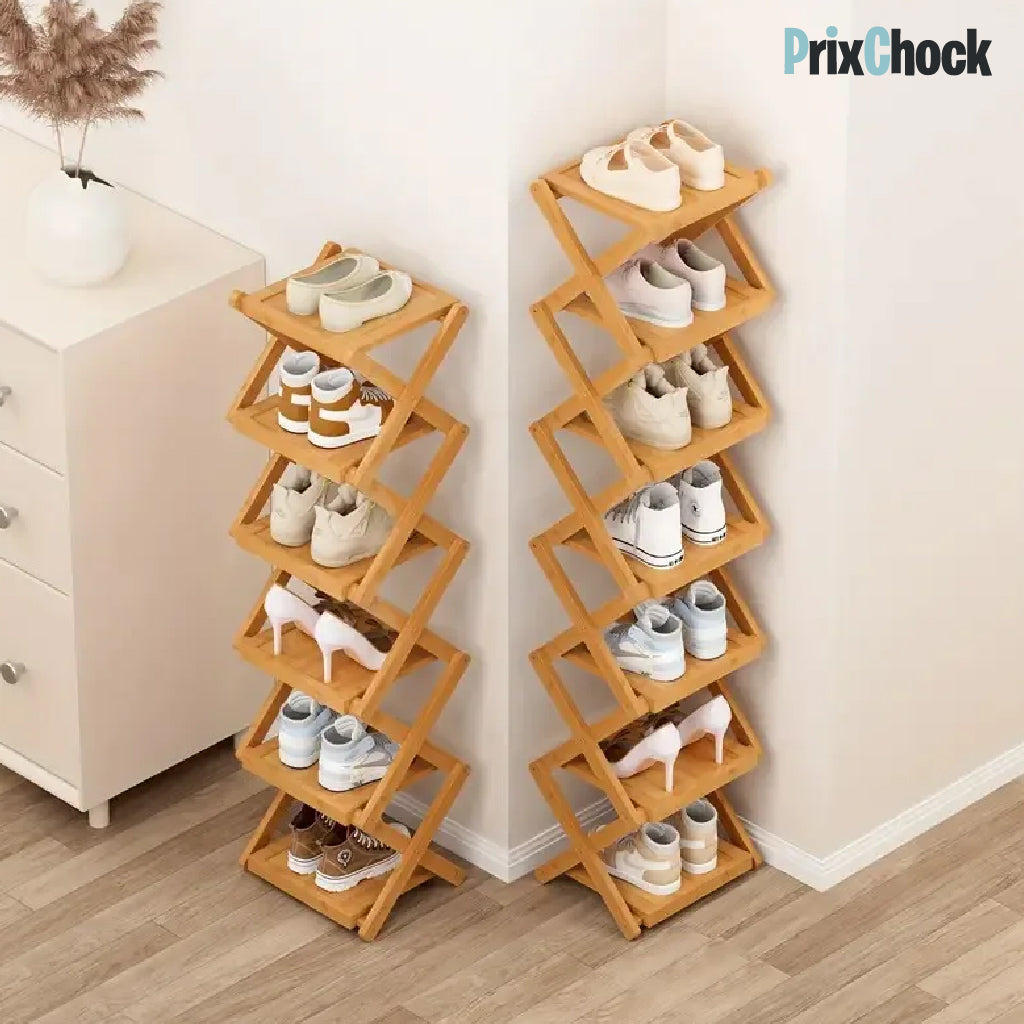Étagère à Chaussures Pliable