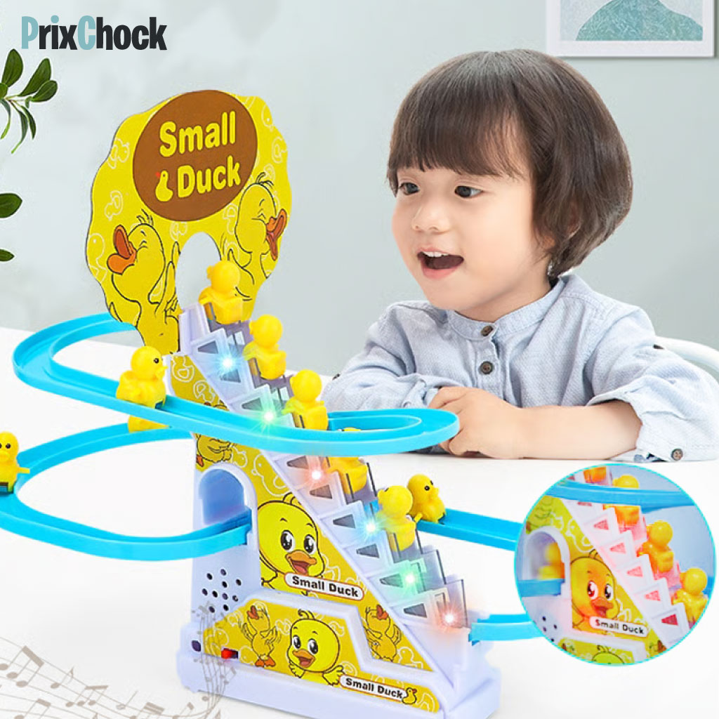 Jeu Interactif Canards â Escalator & Toboggan Amusant pour Enfants
