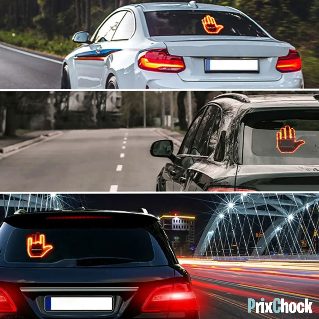 Lampe De Voiture À Gestes Led Avec Télécommande – Exprimez-vous Sur La Route Avec Style !