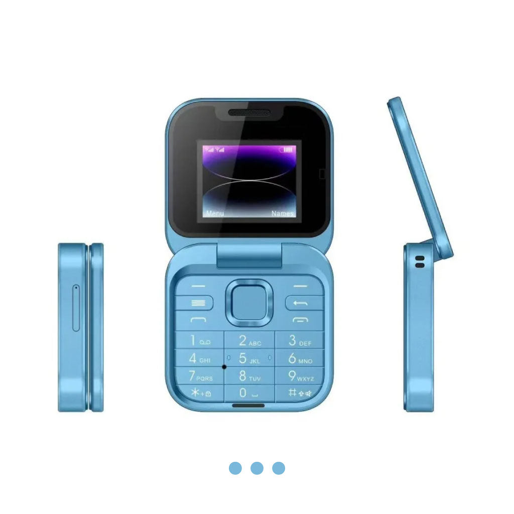 Mini Téléphone Pliable Pro-Flip, Compact Et Pratique