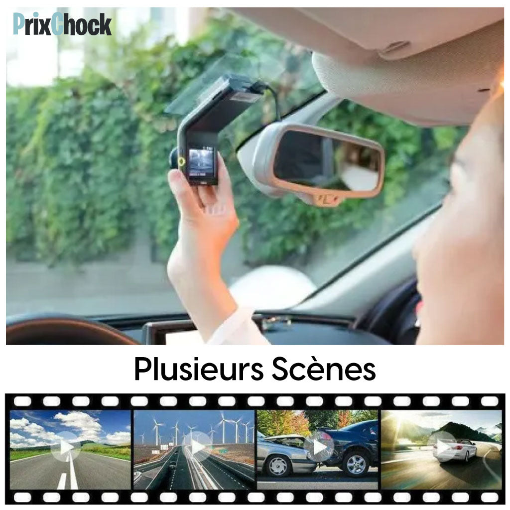 Caméra Enregistreur De Conduite De Voiture HD En Boucle 120°