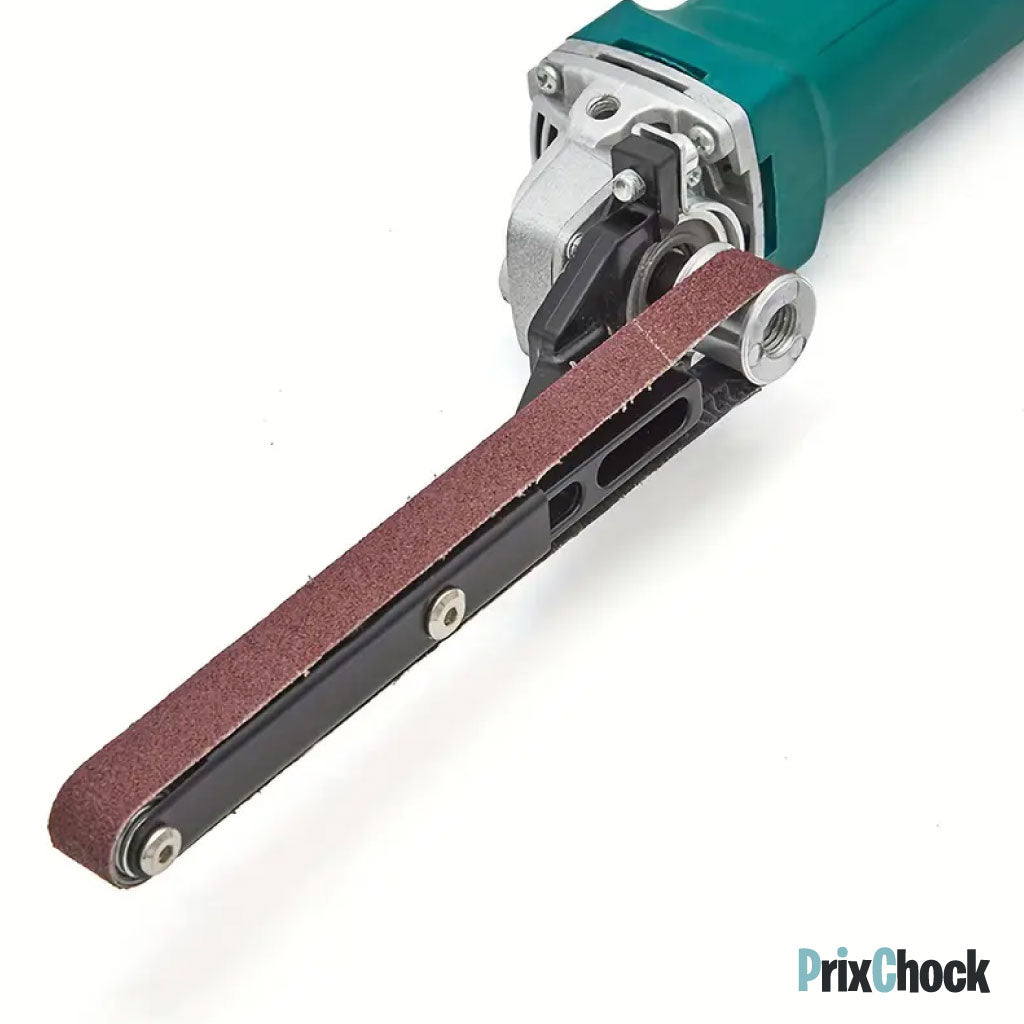 Adaptateur Ponceuse à Bande pour Meuleuse d'Angle : Transformez Votre Outil en Ponceus e Polyvalente