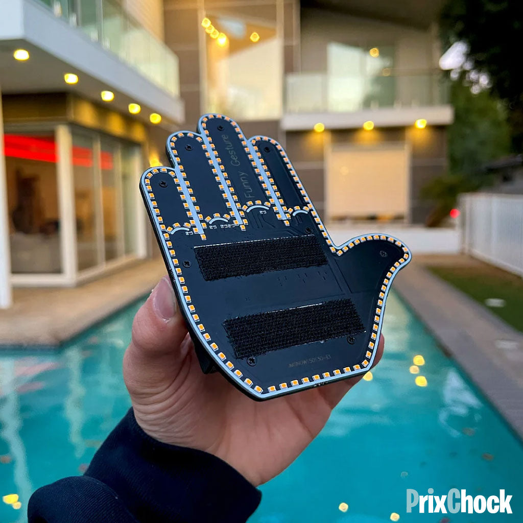 Lampe De Voiture À Gestes Led Avec Télécommande – Exprimez-vous Sur La Route Avec Style !