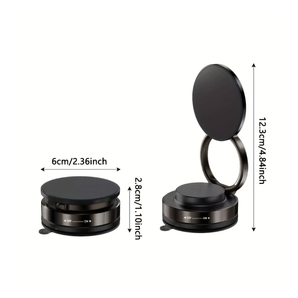 Support Téléphone Magnétique 360° à Ventouse – Fixation Solide & Angle Réglable à l’Infini !