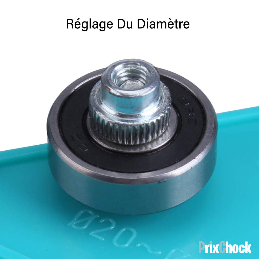 Kit Forets Diamantés avec Guide de Perçage