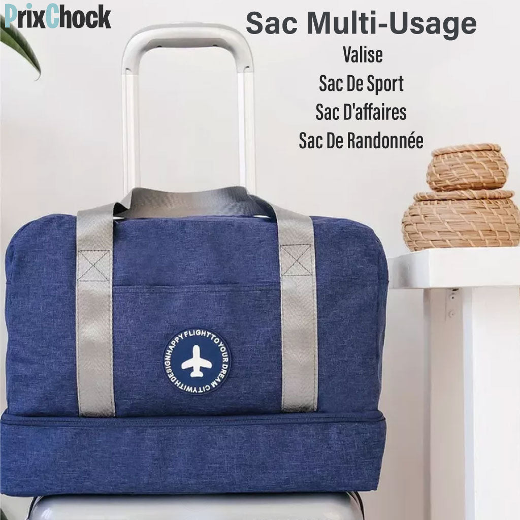 Sac À Main Multifonction Imperméable Avec Compartiment À Chaussures Pour Voyage , Sport Et Pique-nique.