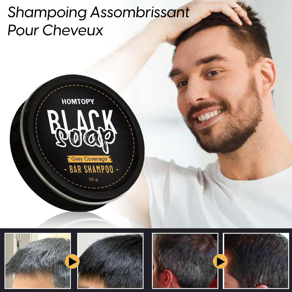Shampoing Savon Anti-chute Et Couleur Plus Foncée – Des Cheveux Plus Forts, Moins De Chute