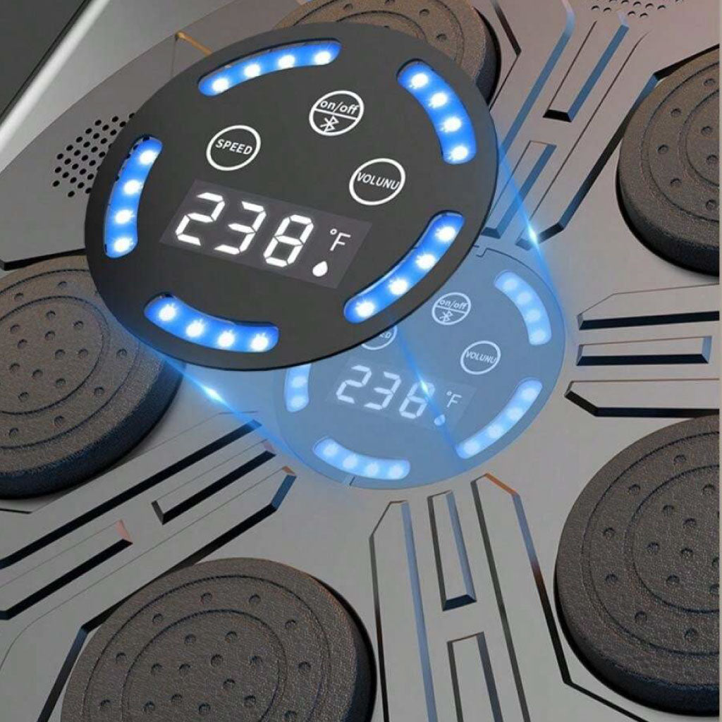 Appareil D'entraînement De Box À Vitesse Réglable Selon Le Rythme De Musique