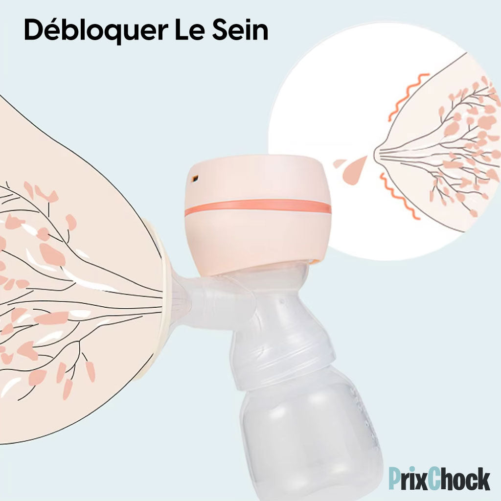 Tire-lait Électrique Silencieux Pour Un Allaitement Serein Et Discret