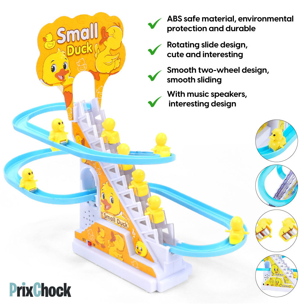 Jeu Interactif Canards – Escalator & Toboggan Amusant pour Enfants
