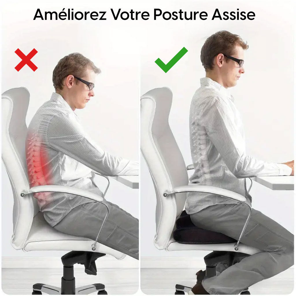 Coussin Orthopédique Anti-pression Pour Longues Heures D’assise