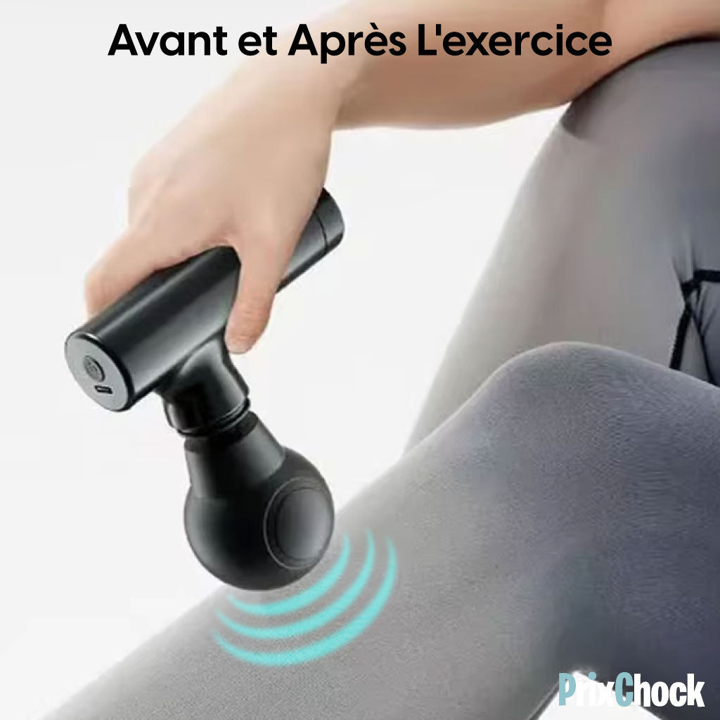 Pistolet De Massage Portable : La Détente Toujours À Portée De Main