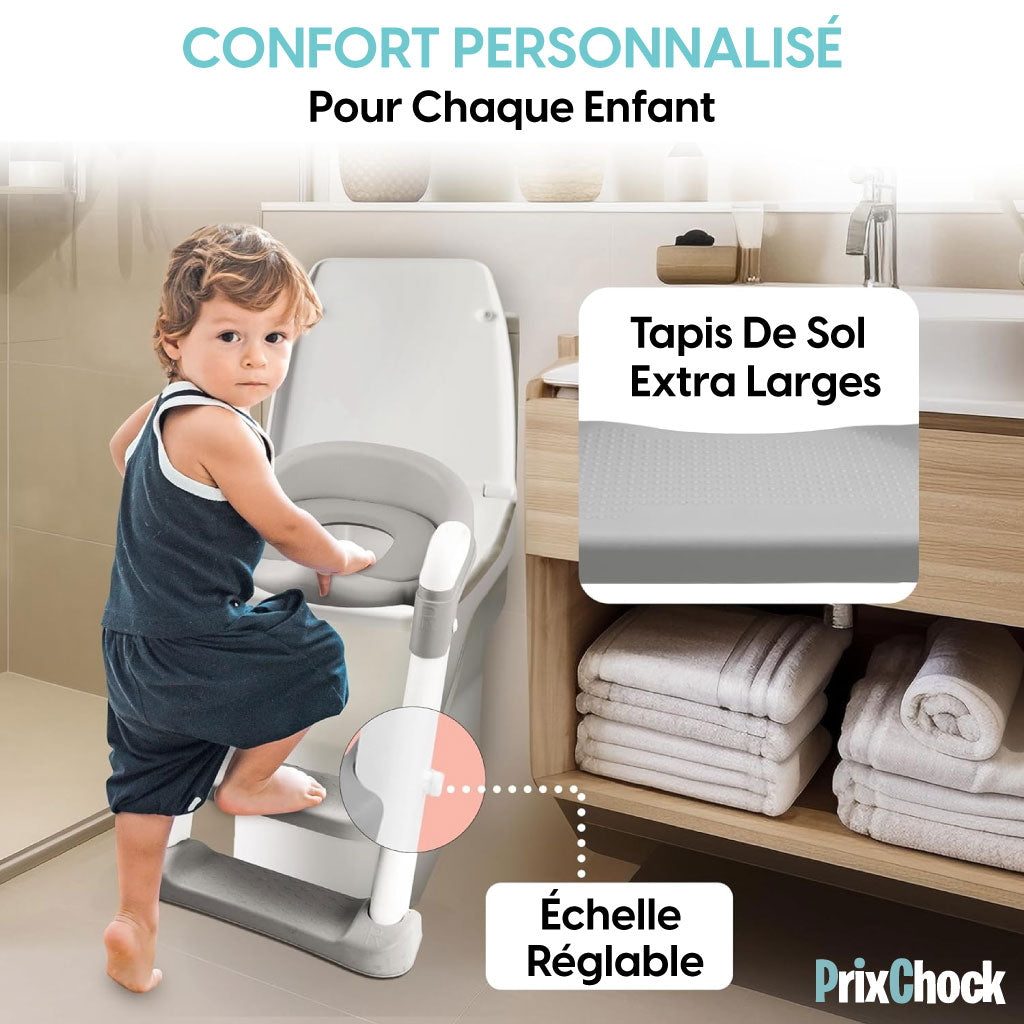Réducteur de Toilette avec Escalier pour l'Apprentissage de la Propreté