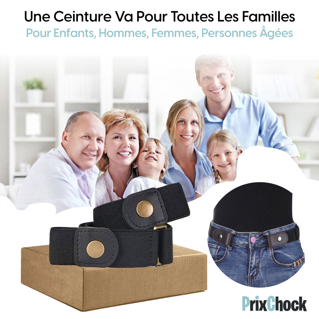 Ceinture Élastique Mince Sans Boucle : Confort Et Style Pour Tous !