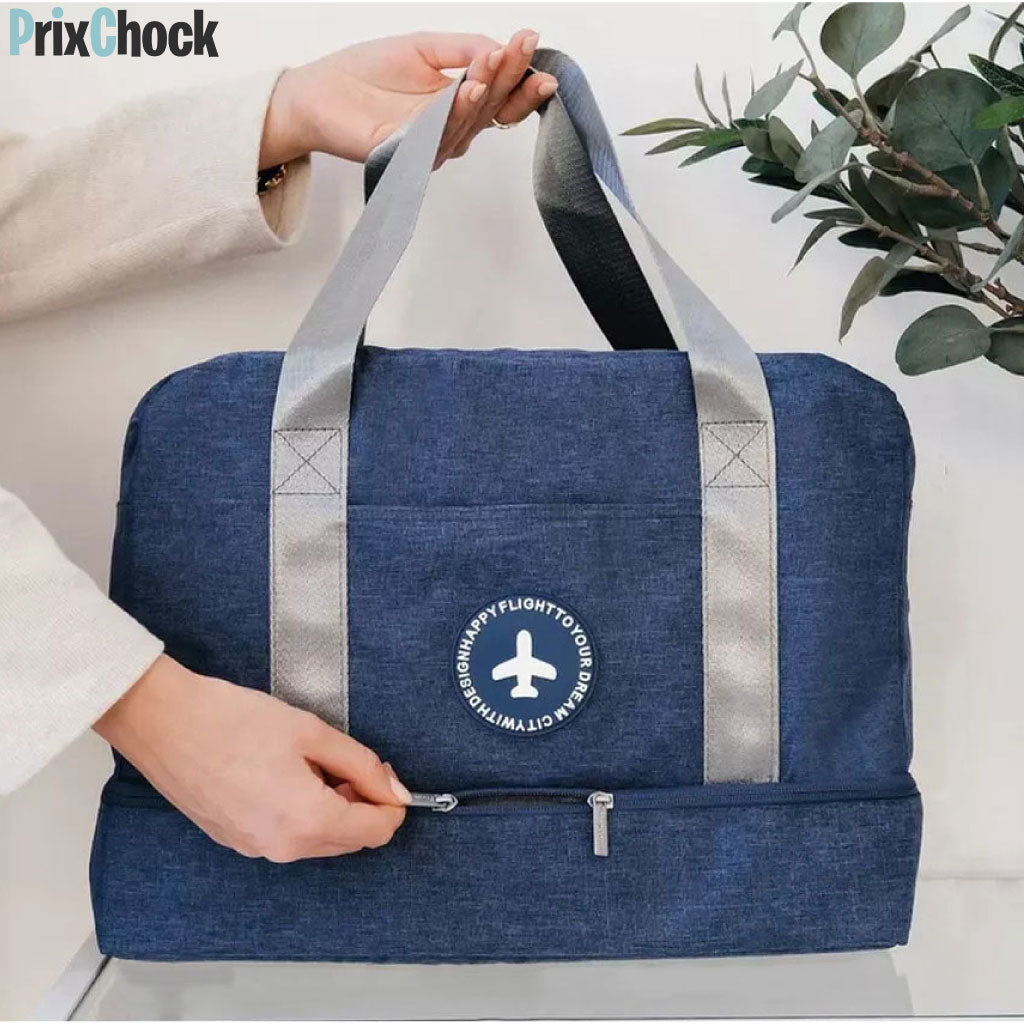 Sac À Main Multifonction Imperméable Avec Compartiment À Chaussures Pour Voyage , Sport Et Pique-nique.