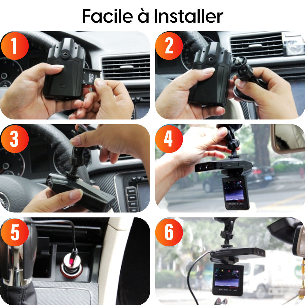 Caméra De Recul Pour Voiture Avec Vision Nocturne HD.