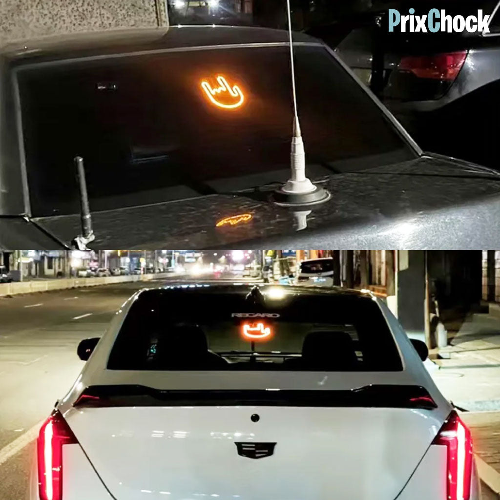 Lampe De Voiture À Gestes Led Avec Télécommande – Exprimez-vous Sur La Route Avec Style !