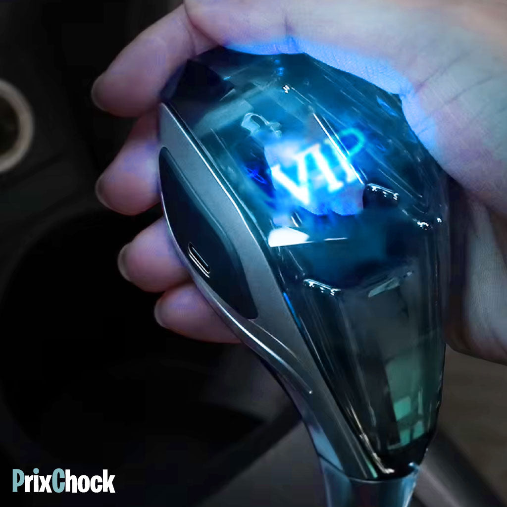 Bouton de Levier de Vitesse en Cristal Scintillant – L'Élégance au Service de Votre Voiture 🚗✨(SANS LOGO)