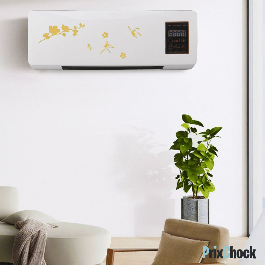 Chauffage Électrique Mural avec Télécommande – Votre Allié Chauffant pour le Hammam