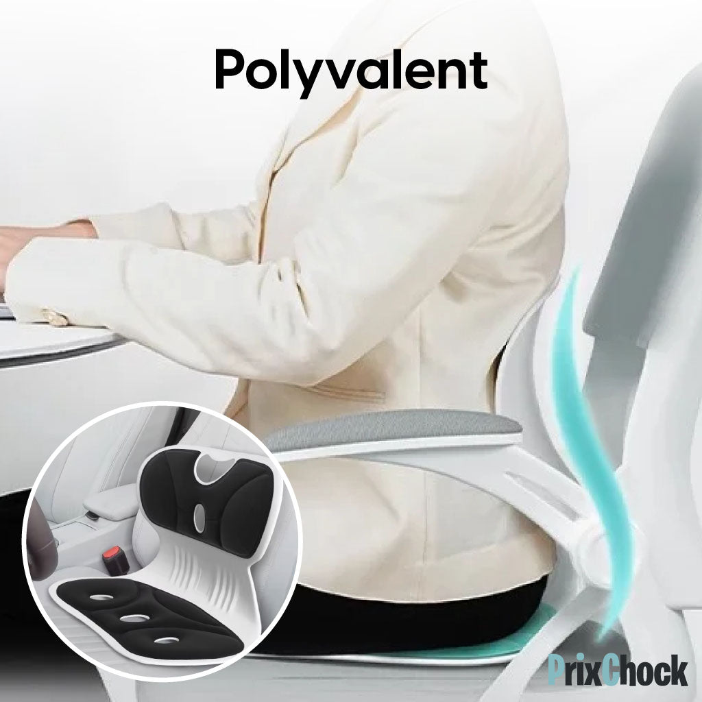 Coussin de Soutien Lombaire – Posture, Confort et Bien-être au Quotidien