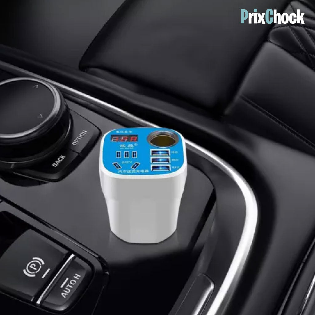 Convertisseur De Puissance De Voiture 12v À 220v Avec Charge Rapide