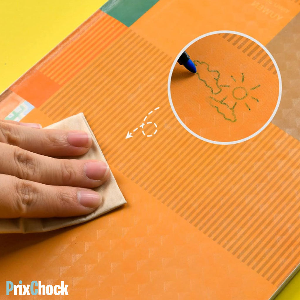 Protège-Livres Auto-Adhésifs En Plastique Pour La Rentrée Scolaire Des Enfants (50/36cm)
