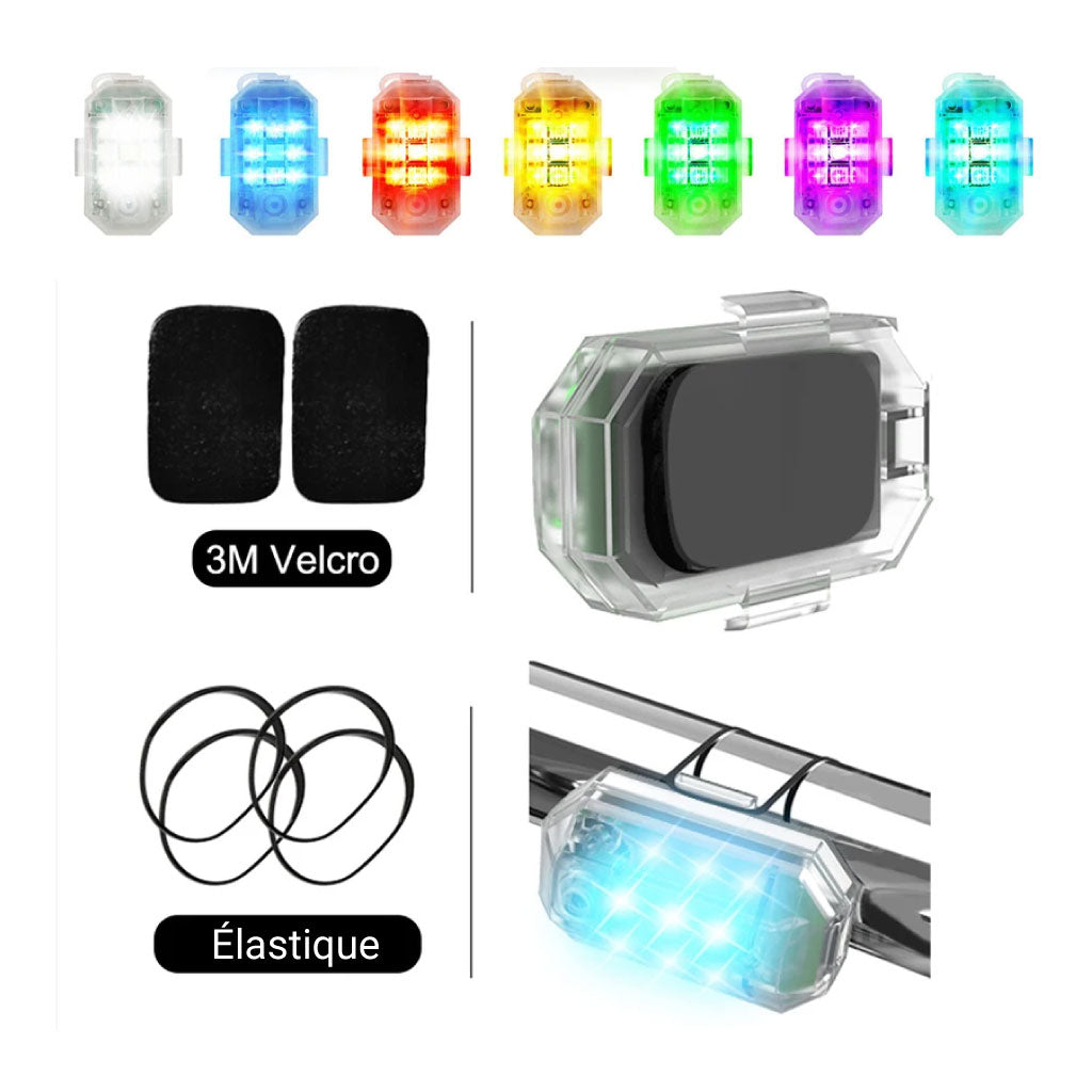Lumière Stroboscopique Multicolore – Sécurité, Style Et Polyvalence