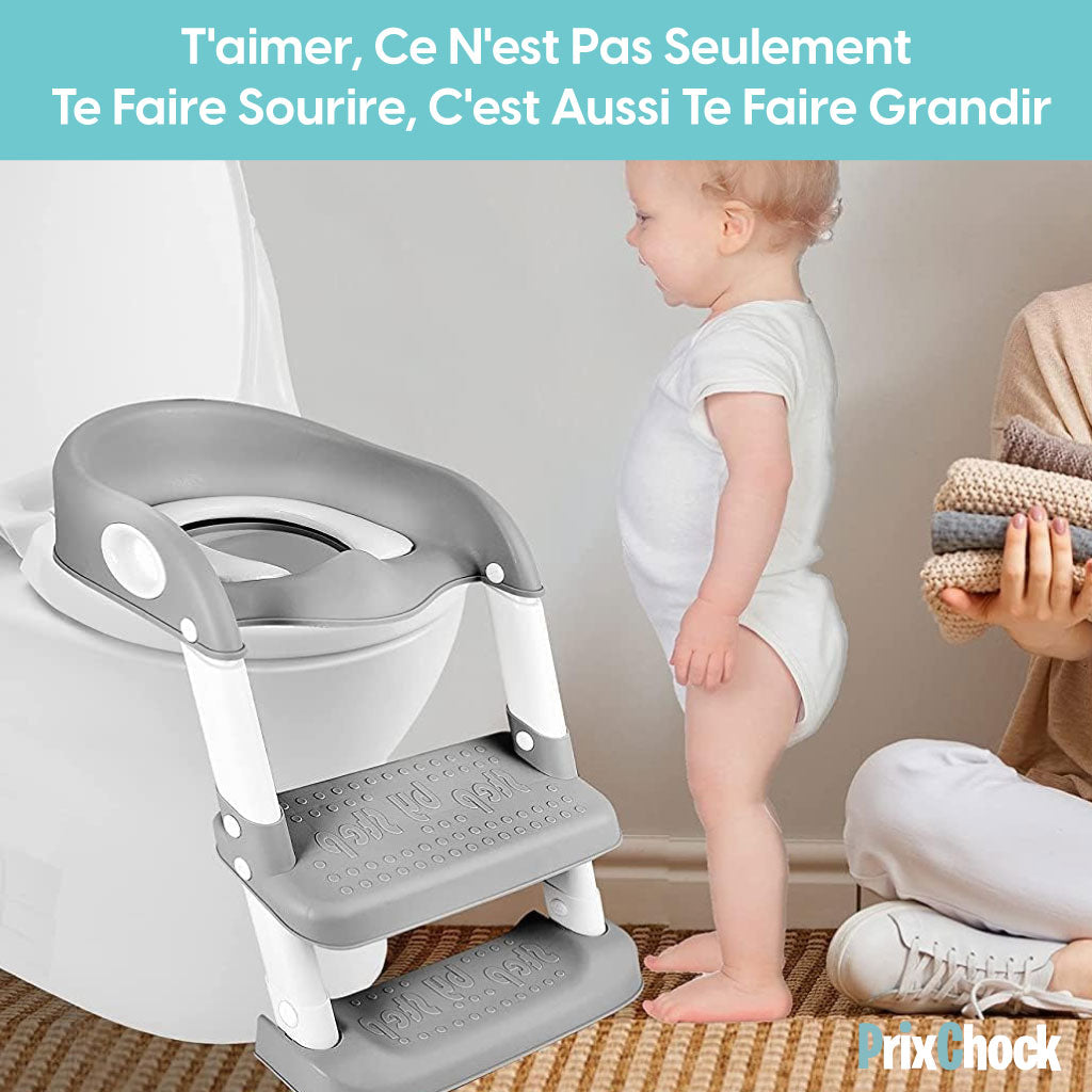 Réducteur de Toilette avec Escalier pour l'Apprentissage de la Propreté