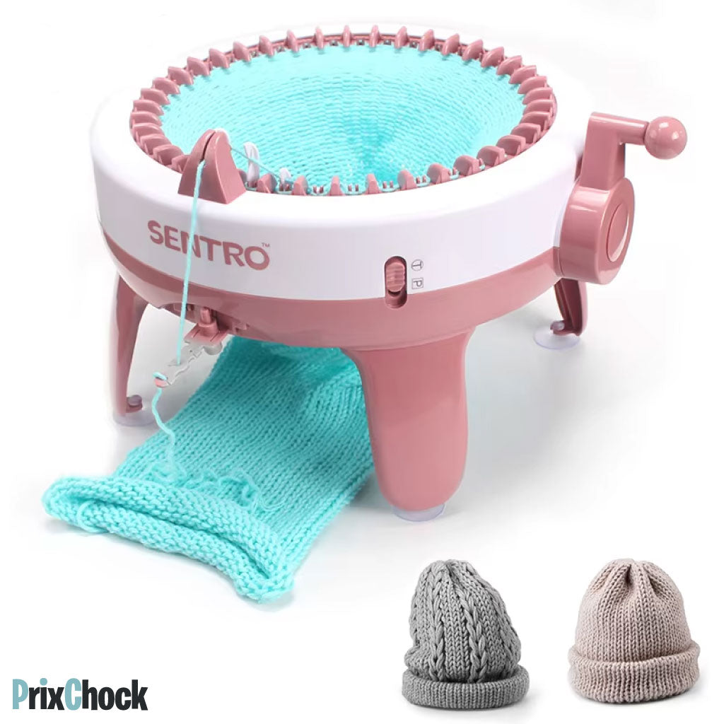 Machine à Tricoter Mini Kit : Un Outil Éducatif et Créatif pour Tricoter Écharpes, Chapeaux, Pulls et Plus !