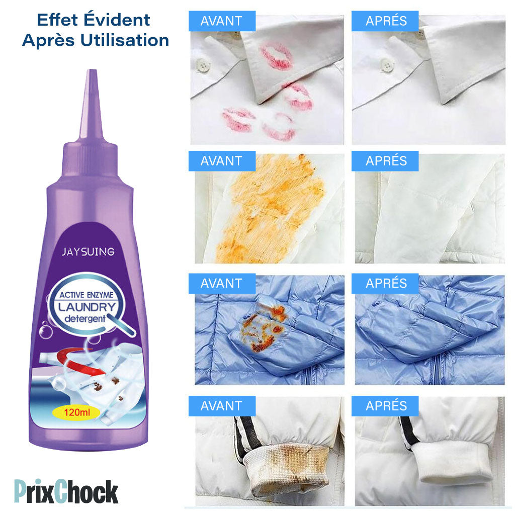 Détachant À Lessive Nettoyant Pour Taches Tenaces Des Vêtements