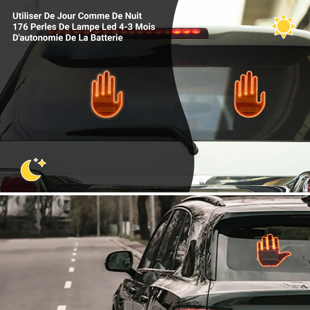 Lampe De Voiture À Gestes Led Avec Télécommande – Exprimez-vous Sur La Route Avec Style !