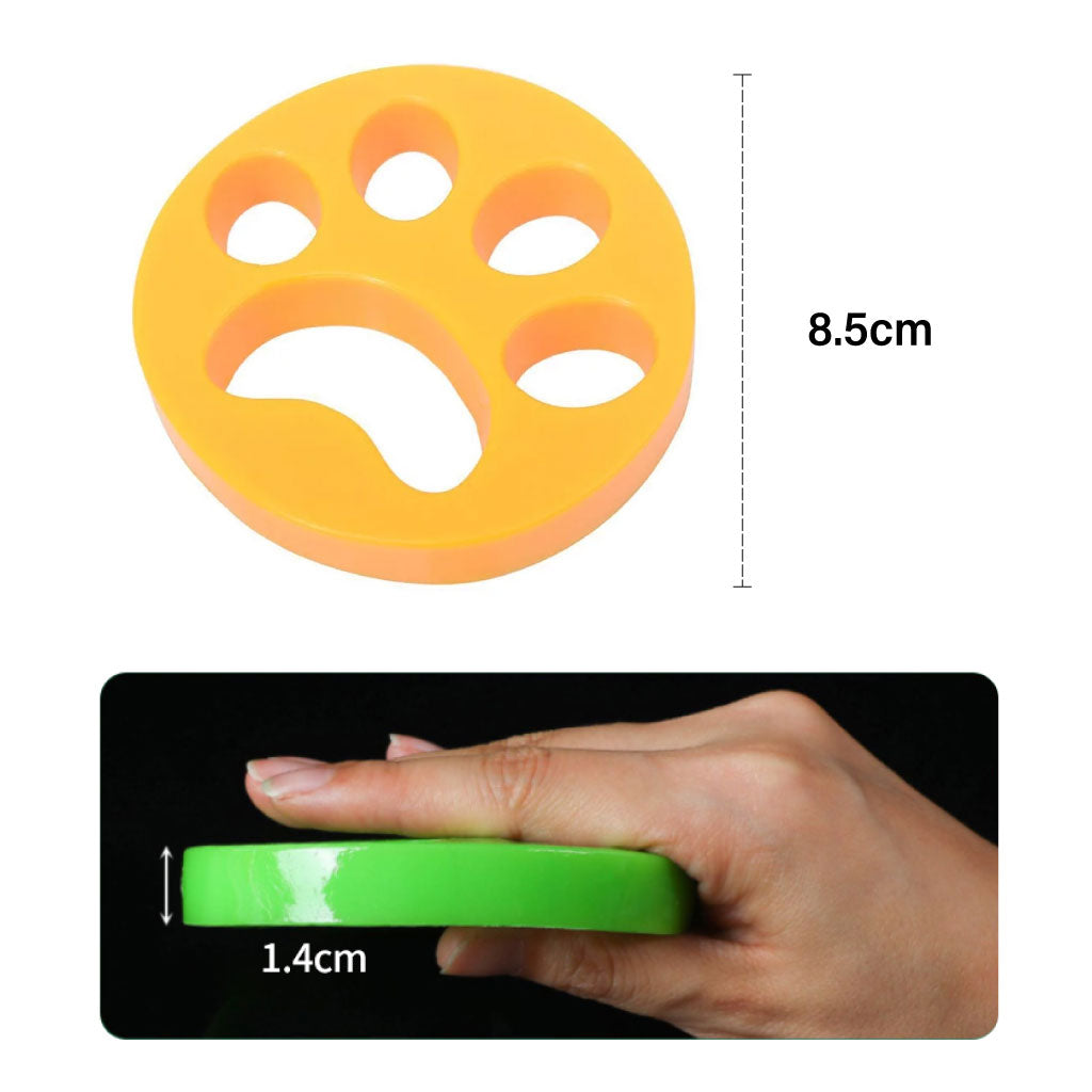 Lot De 2 Boules Anti-poil Et Fourrure Réutilisables En Silicone Pour Machine À Laver !