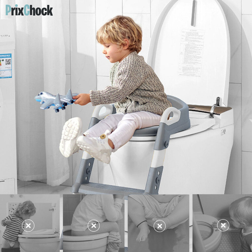 Réducteur de Toilette avec Escalier pour l'Apprentissage de la Propreté