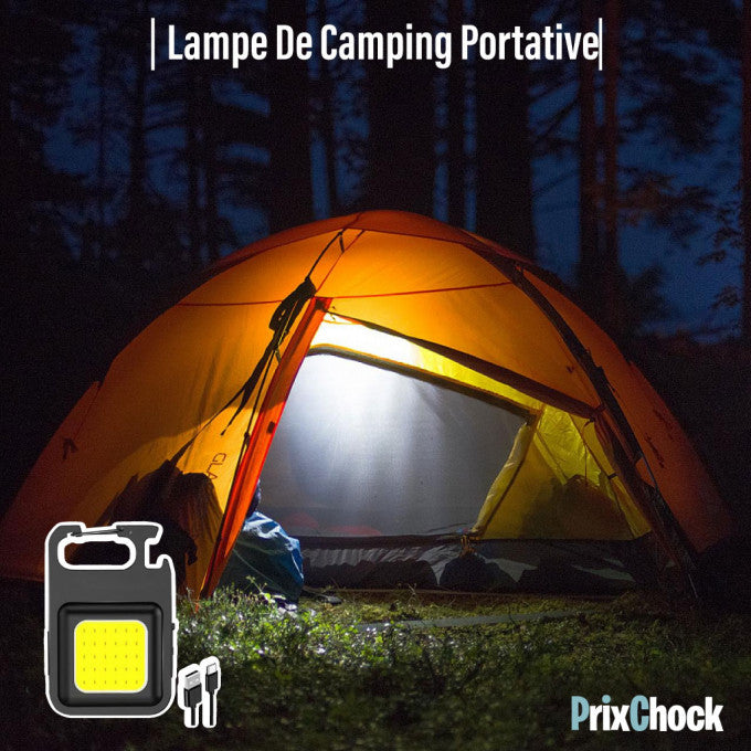 Porte-clés Mini Lampe Led Rechargeable D'inspection Multifonctionnelle Base Magnétique