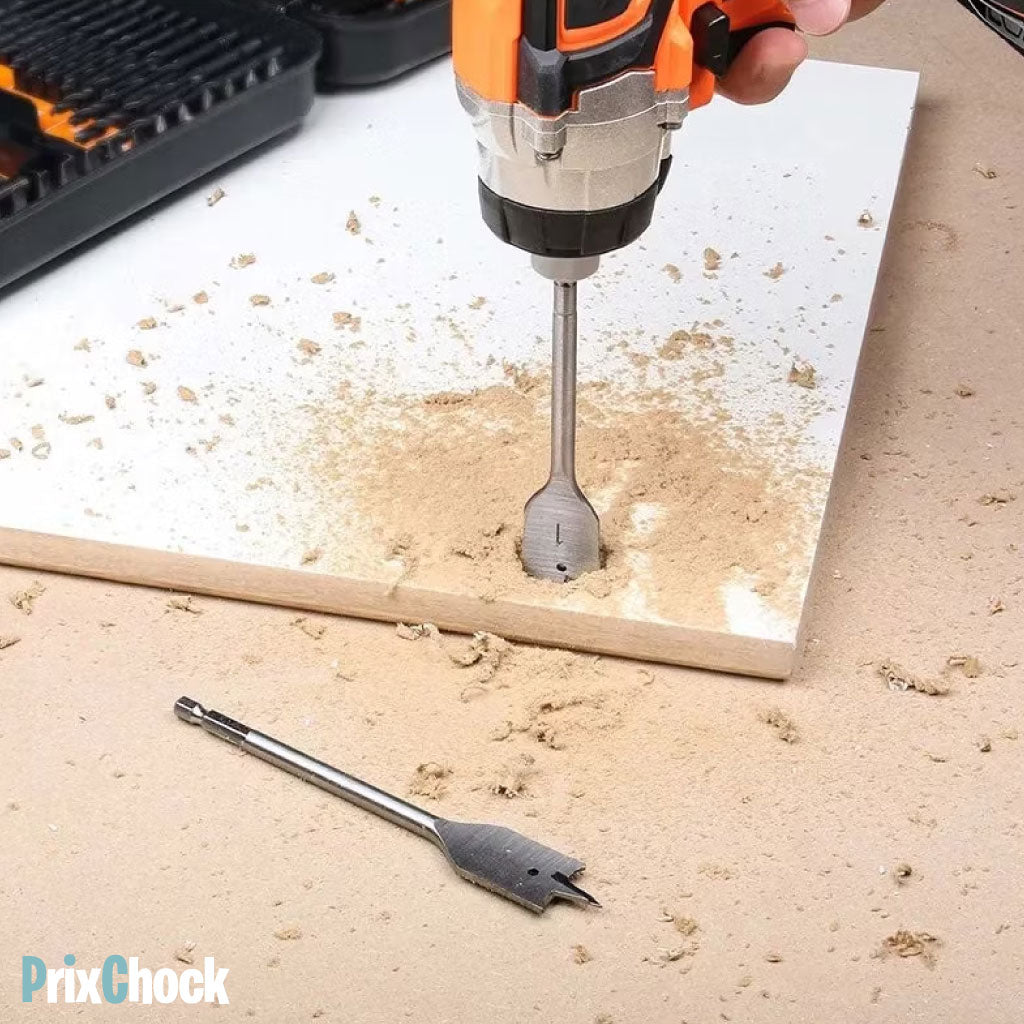 Forets à Trois Points : Précision et Fiabilité pour vos Travaux de Menuiserie