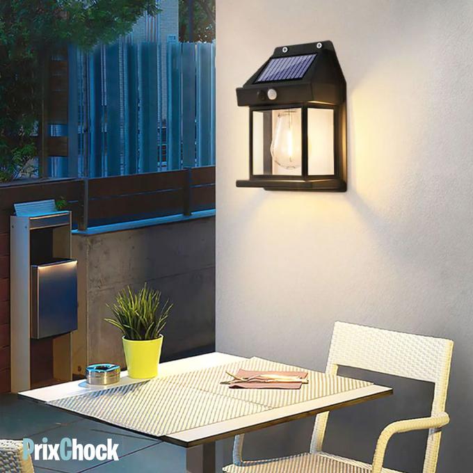 Lampe Led À Plaque Rechargeable En Énergie Solaire Étanche Avec Détecteur De Mouvement.