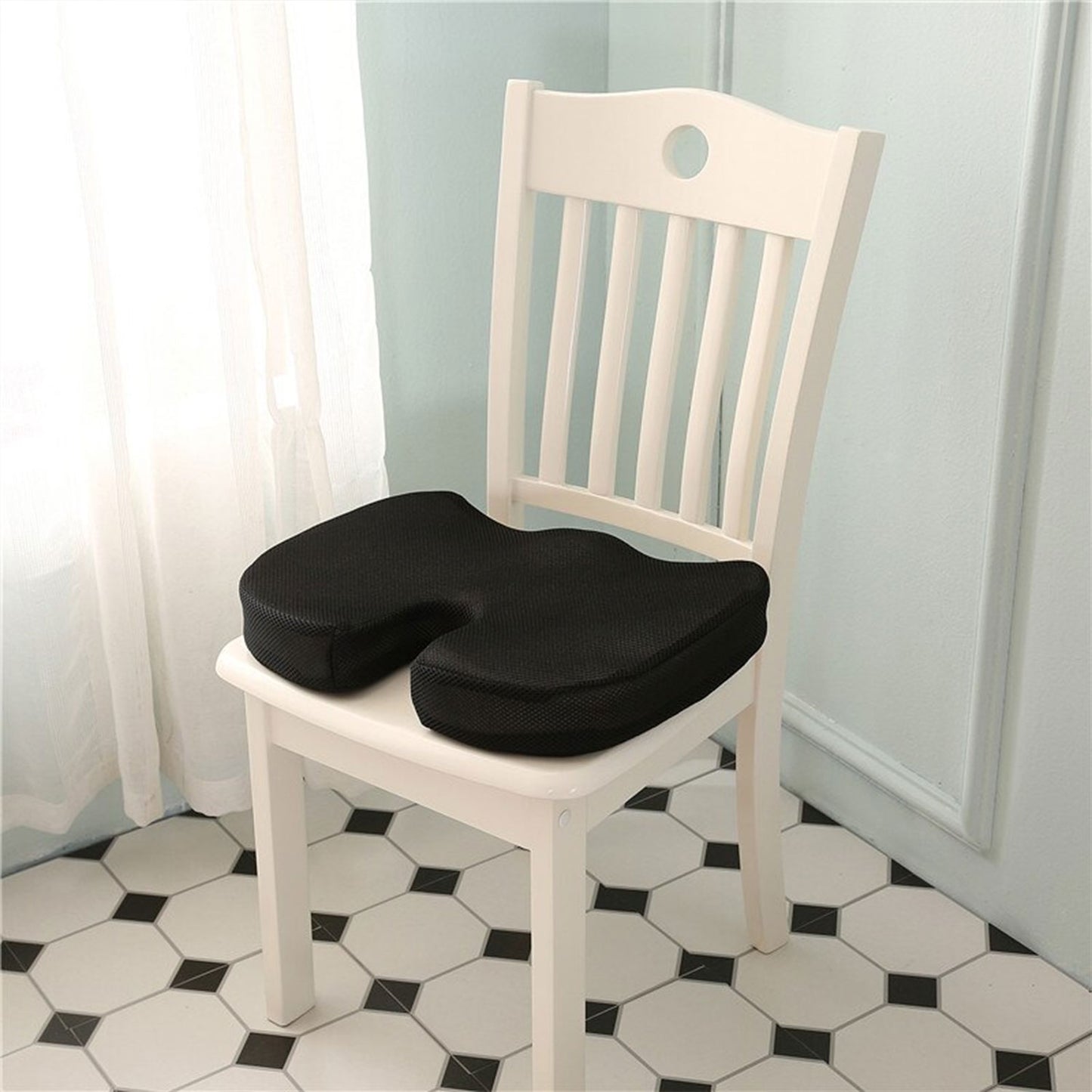 Coussin Orthopédique De Siège Anti-Pression Confortable De Longues Heures D'assise.