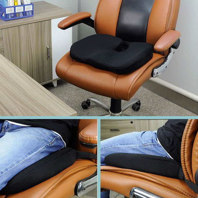 Coussin Orthopédique De Siège Anti-Pression Confortable De Longues Heures D'assise.