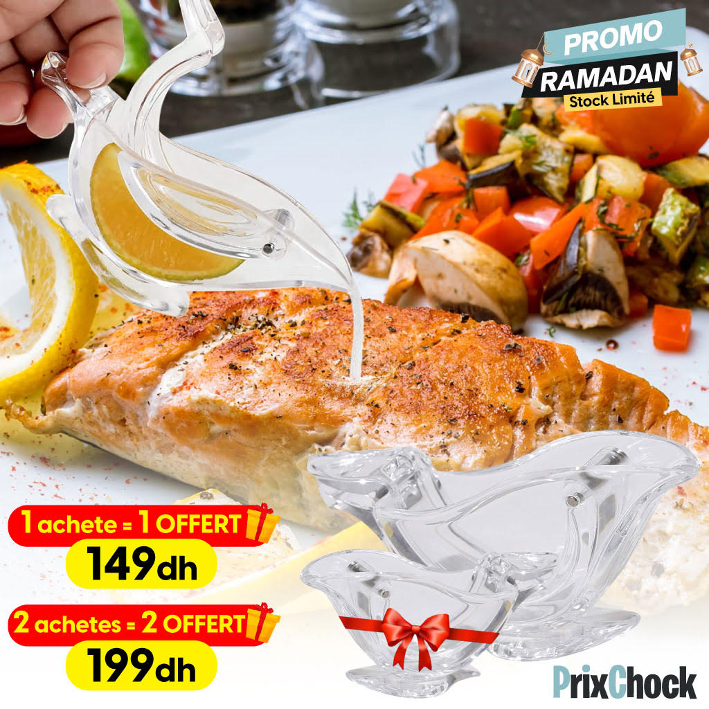 Presse-citron Manuel Design Oiseau – Fraîcheur En Un Geste, Mains Propres À Chaque Utilisation