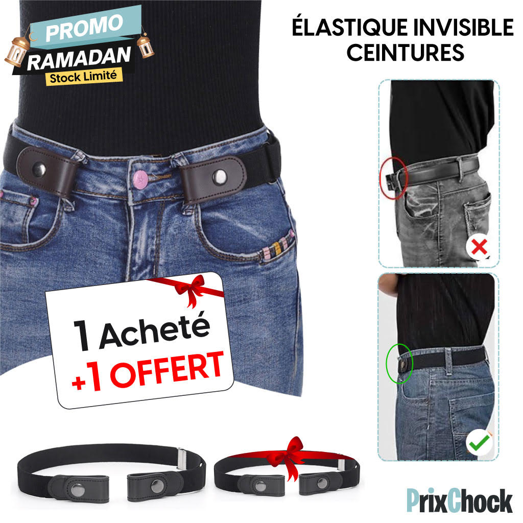Ceinture Élastique Mince Sans Boucle : Confort Et Style Pour Tous !
