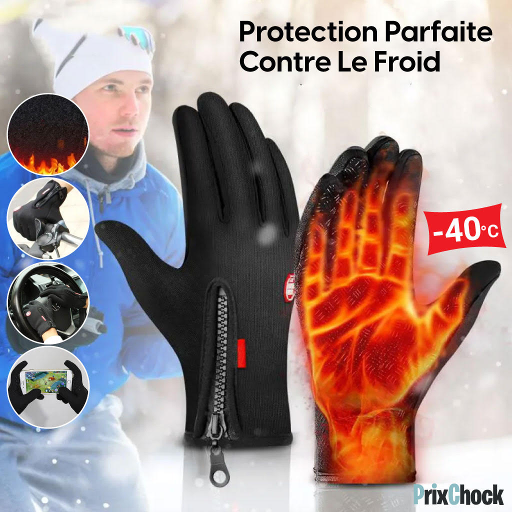 Gants Thermiques d'Hiver Pour Sports Extérieursc