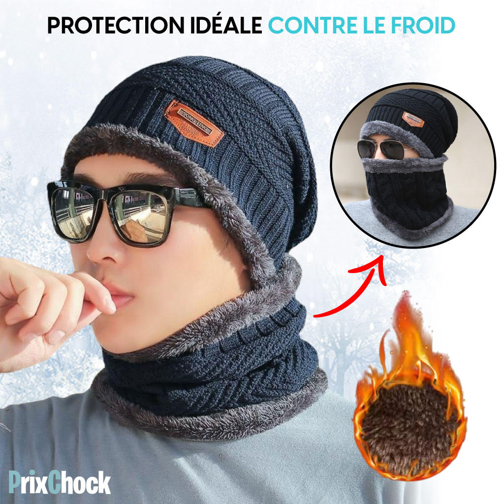 Bonnet D'hiver En Laine Douce Et Épaisse – Élégance Et Chaleur Pour Un Hiver Confortable