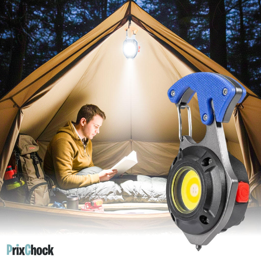 Mini Lampe Portable Multifonctionnel – Éclairage Compact Et Outils Intégrés