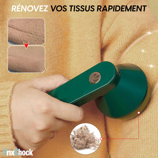 Rasoir À Peluche Usb Rechargeable Sans Fil Pour Tout Types De Tissus De Vêtements.