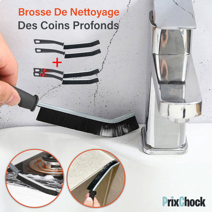 Pack Mini Brosse De Nettoyage Des Crevasses Et Coins Discrets.