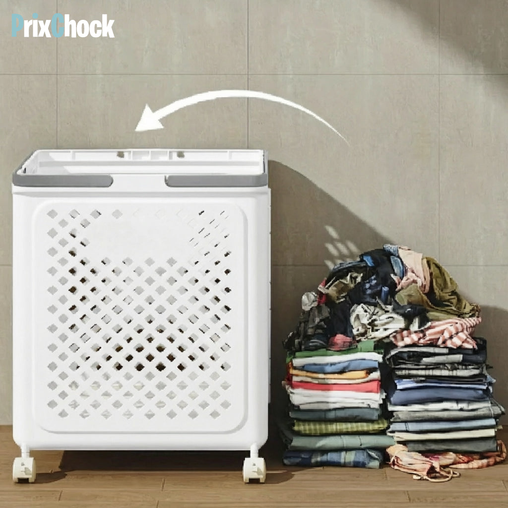 Panier à Linge avec Roulettes