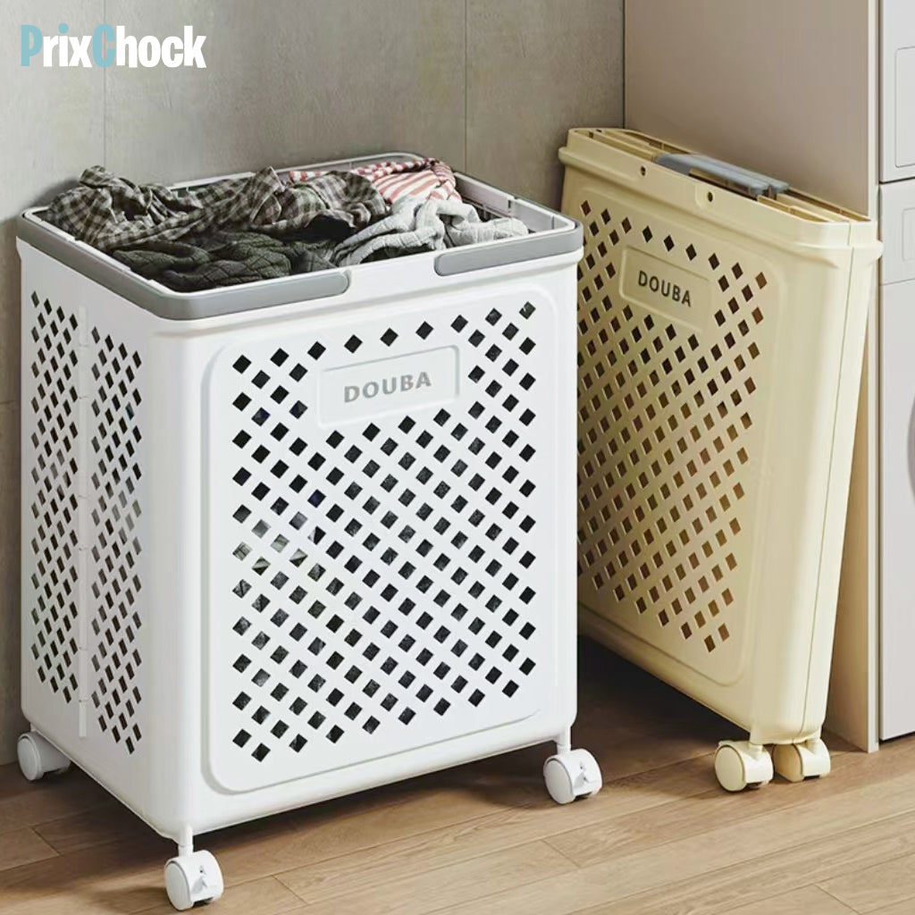Panier à Linge avec Roulettes