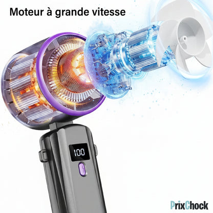 Ventilateur Portable Rechargeable