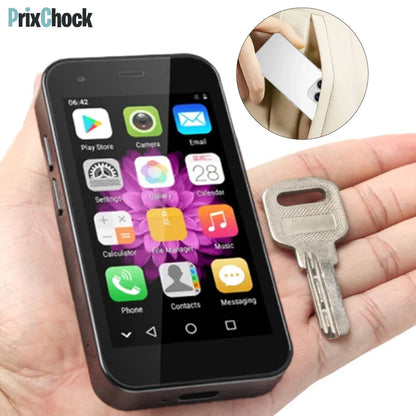 Mini Smartphone Inspiration iPhone – Design Stylé & Format Ultra-Pratique