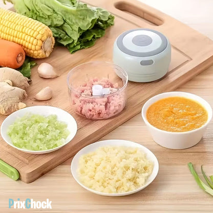 Hachoir Multifonction Rechargeable – Compact, Puissant et Prêt à Tout